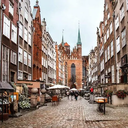 Apartament 3-rooms With Balcony By The Oldtown Gdańsk