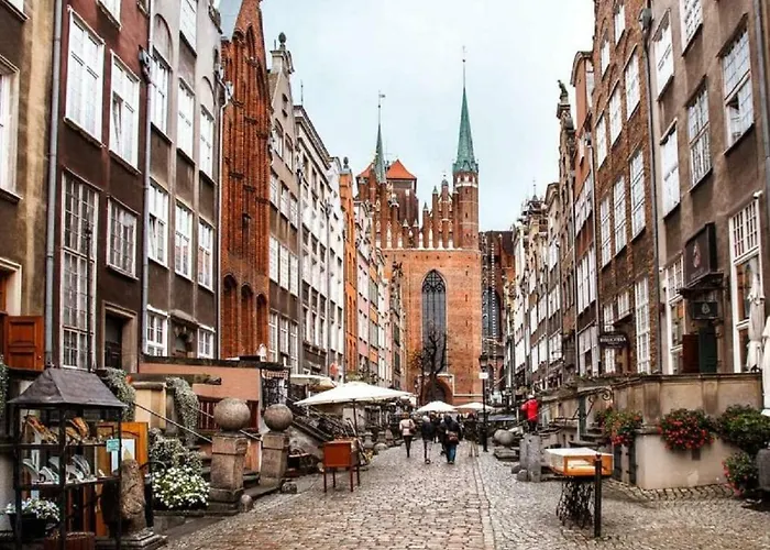 公寓 3-rooms With Balcony By The Oldtown 格但斯克